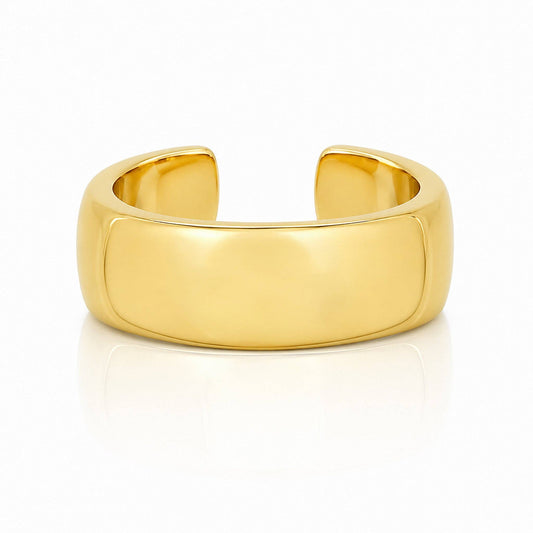 Jurate Goldie Smooth Gold Band Toe Ring