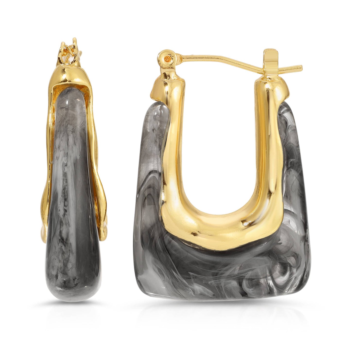 Jurate Nadia Hoops - Grey