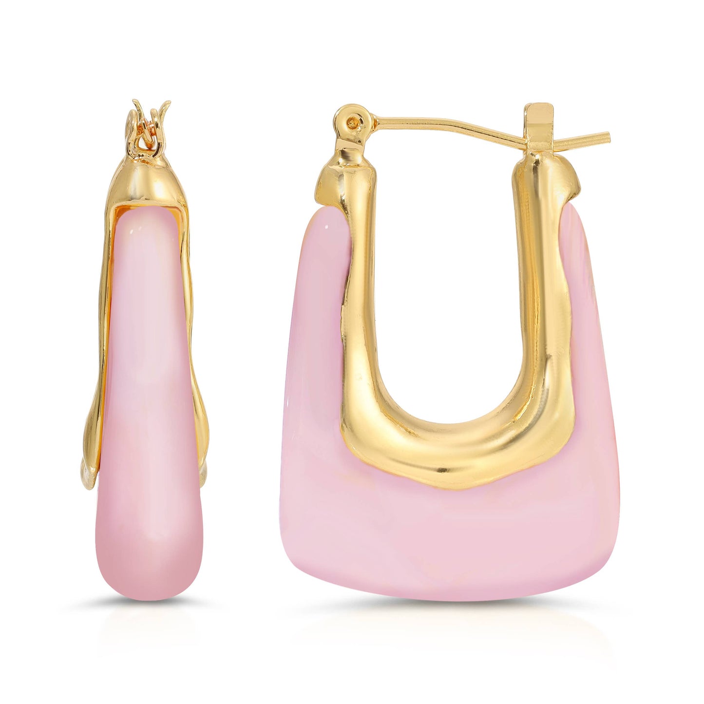 Jurate Nadia Hoops  Pink