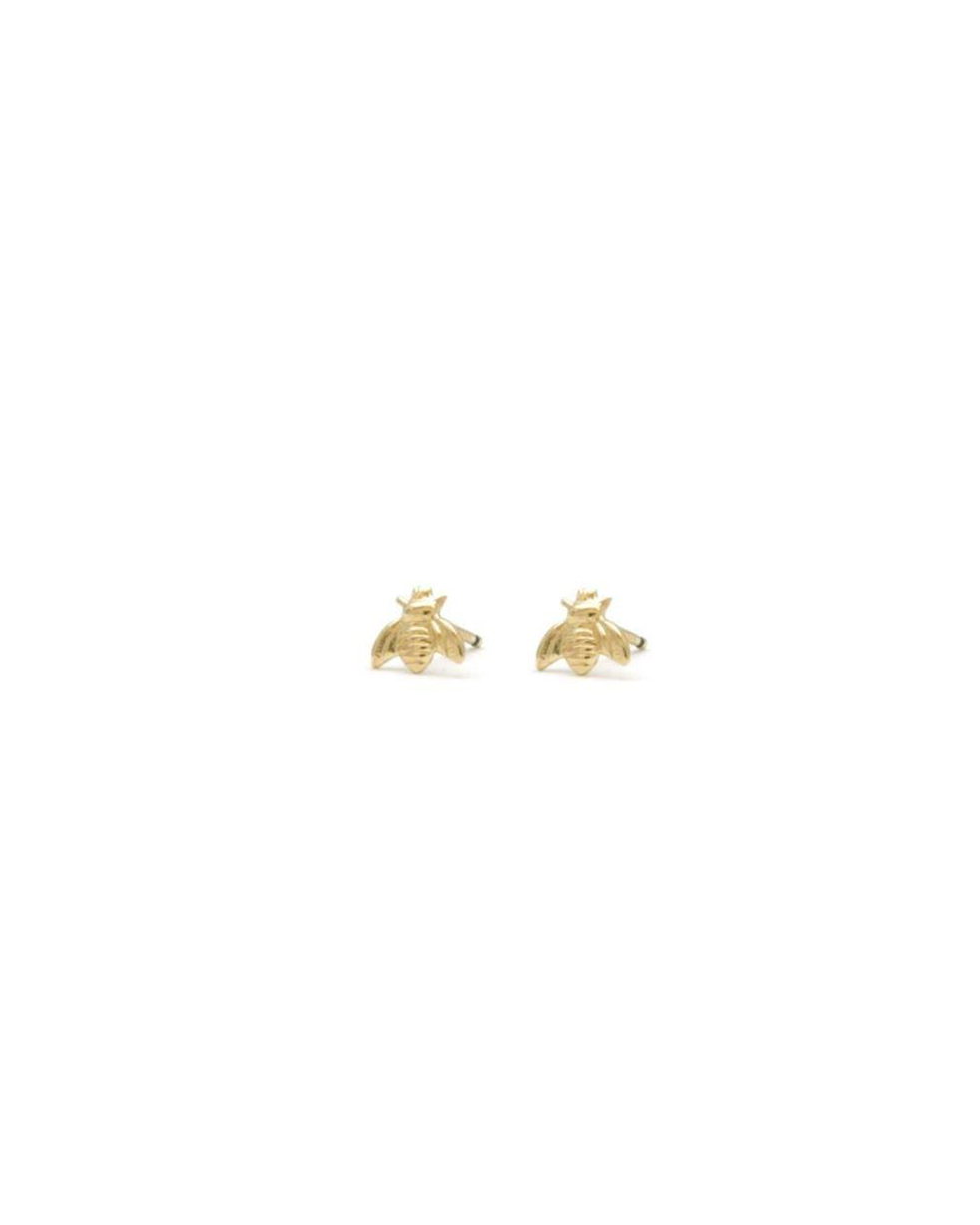 Jurate Bee Stud Earrings: 14K Gold filled / Pair