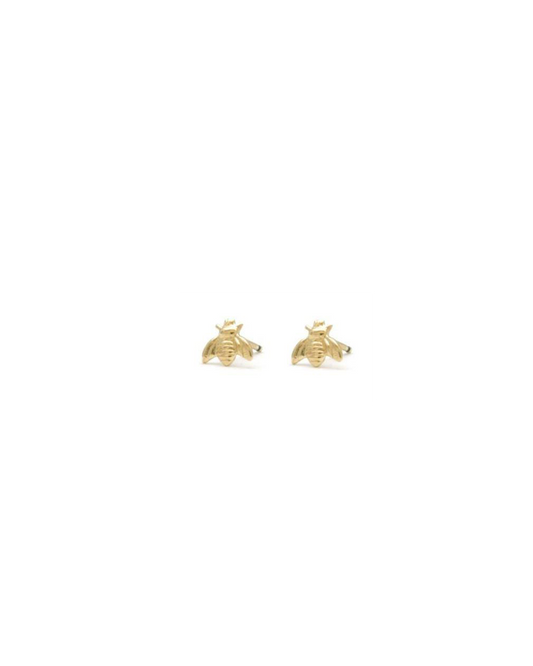 Jurate Bee Stud Earrings: 14K Gold filled / Pair
