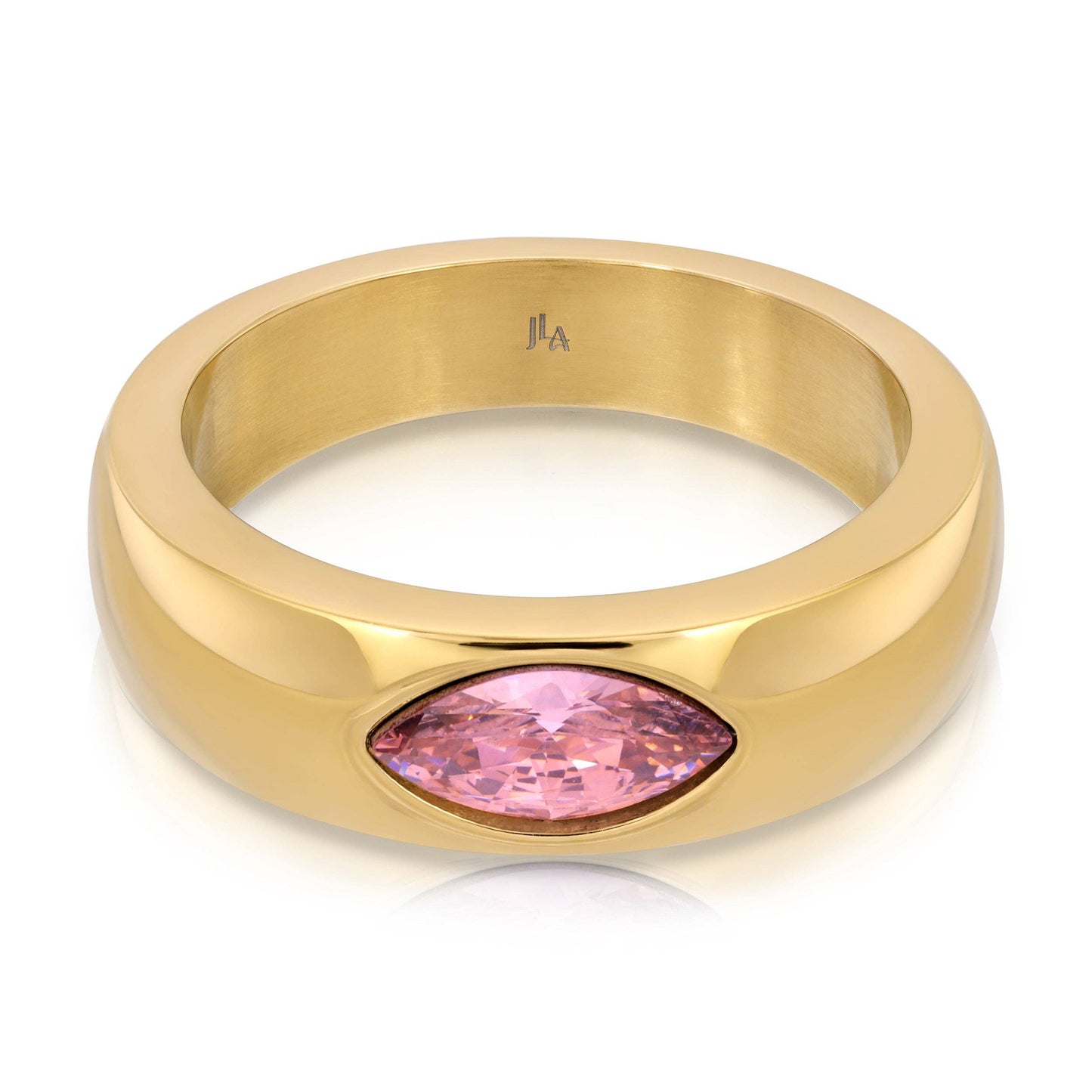Jurate Fallon Marquise Pink Spinel Ring