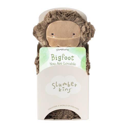 Bigfoot Snuggler + Intro Book - Self Esteem