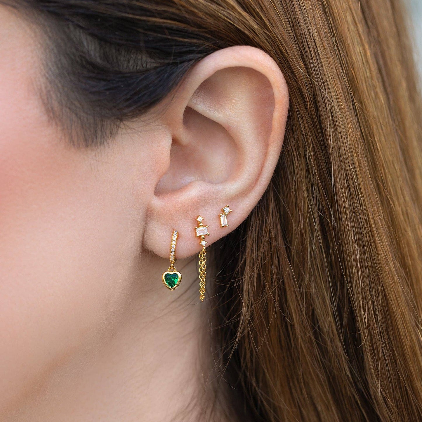 Girls Crew Golden Era Earring Set