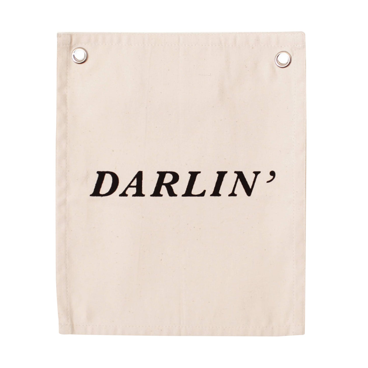 Darlin' Canvas Banner
