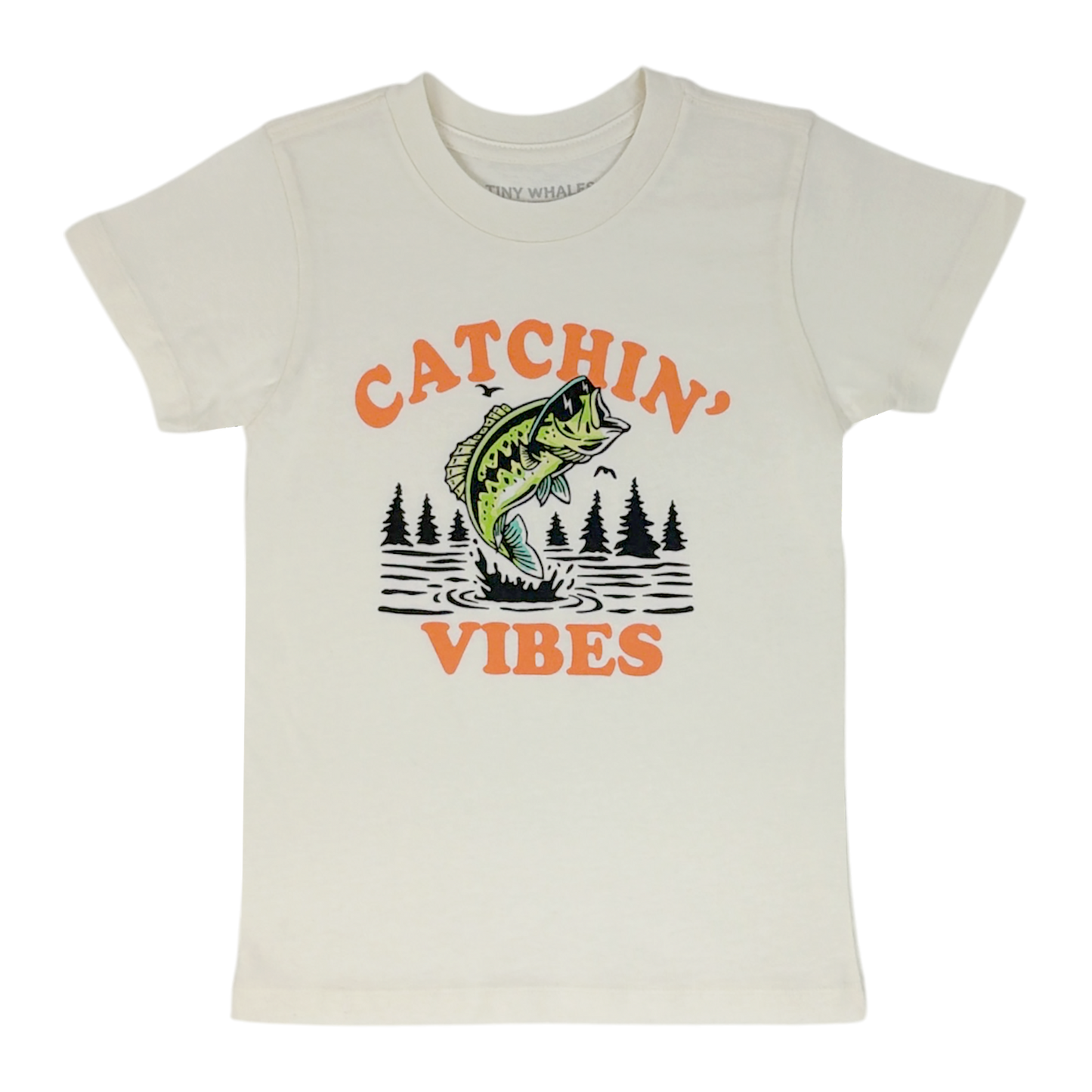 Tiny Whales CATCHIN VIBES Tee