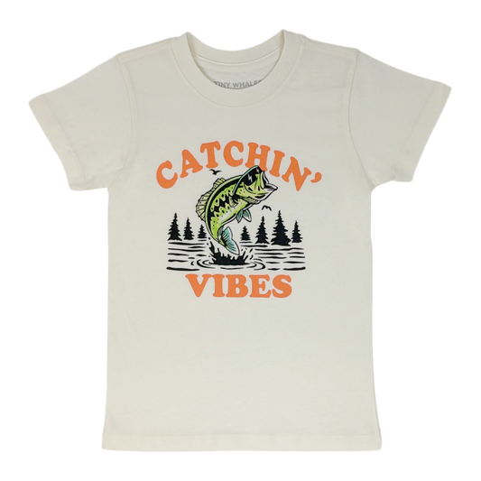 Tiny Whales CATCHIN VIBES Tee