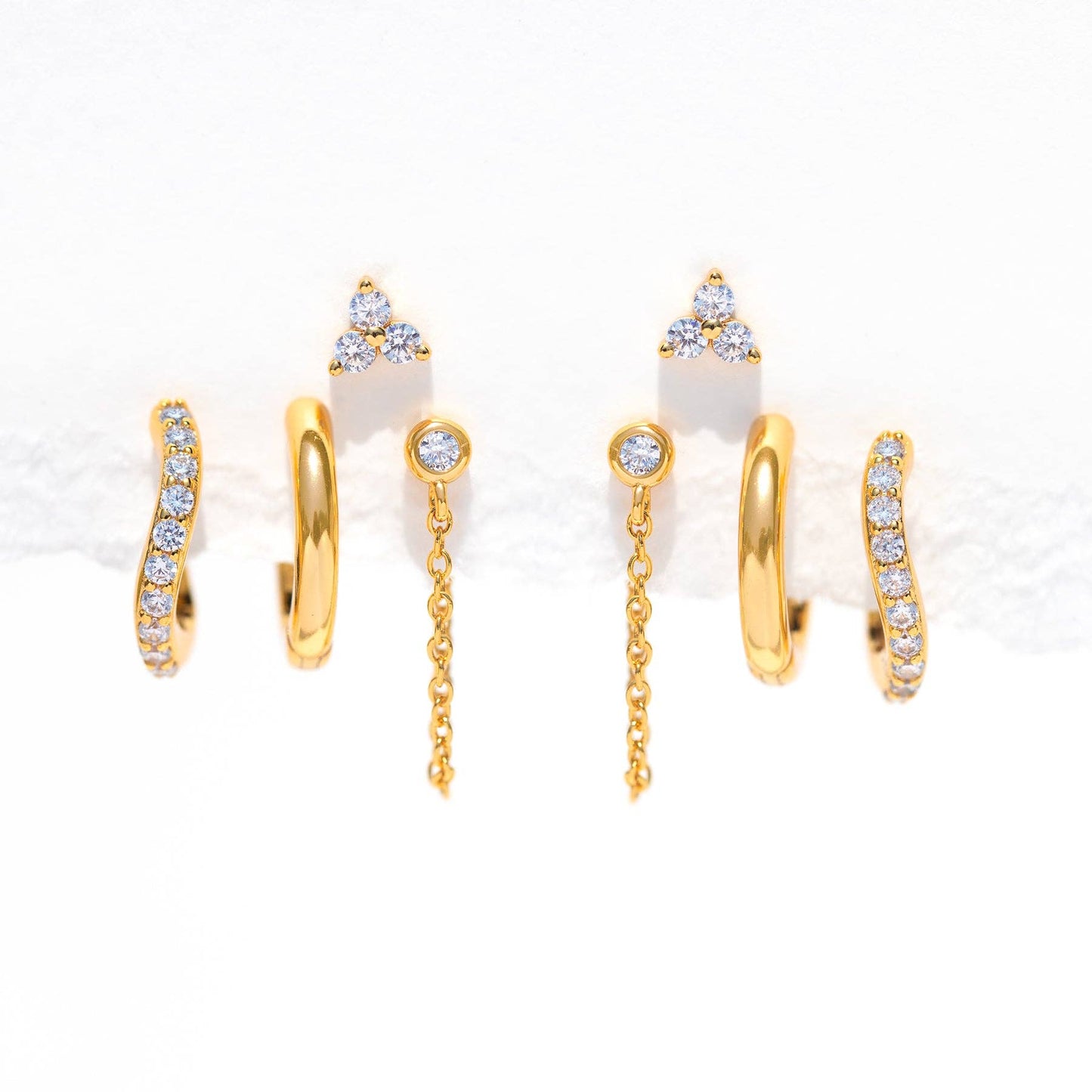 Girls Crew Glowing Earring Set