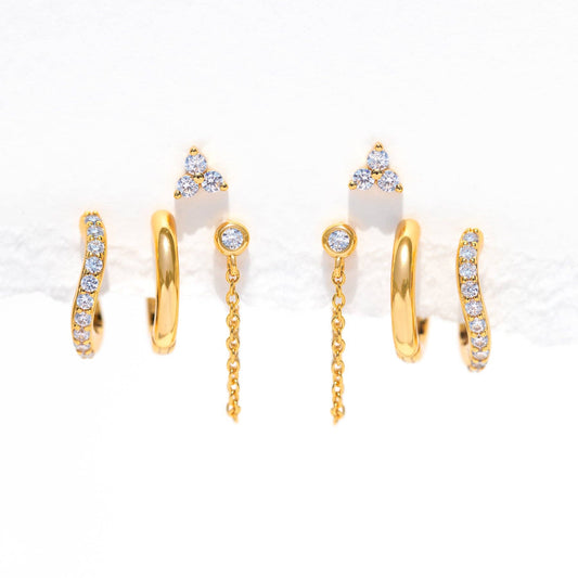 Girls Crew Glowing Earring Set