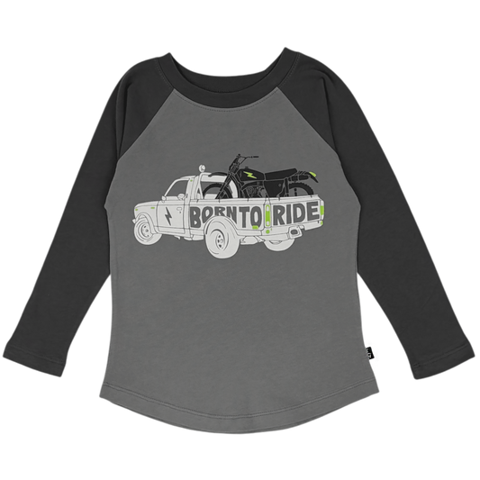 Tiny Whales BORN TO RIDE Longsleeve