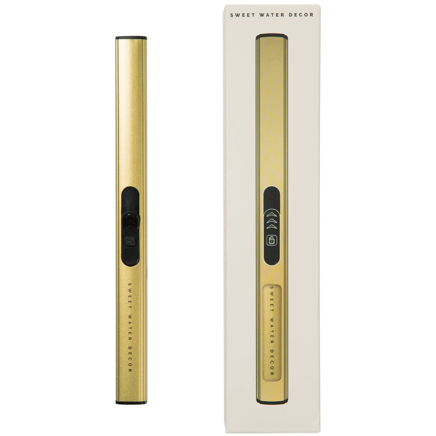 Gold Rechargeable Electric Lighte