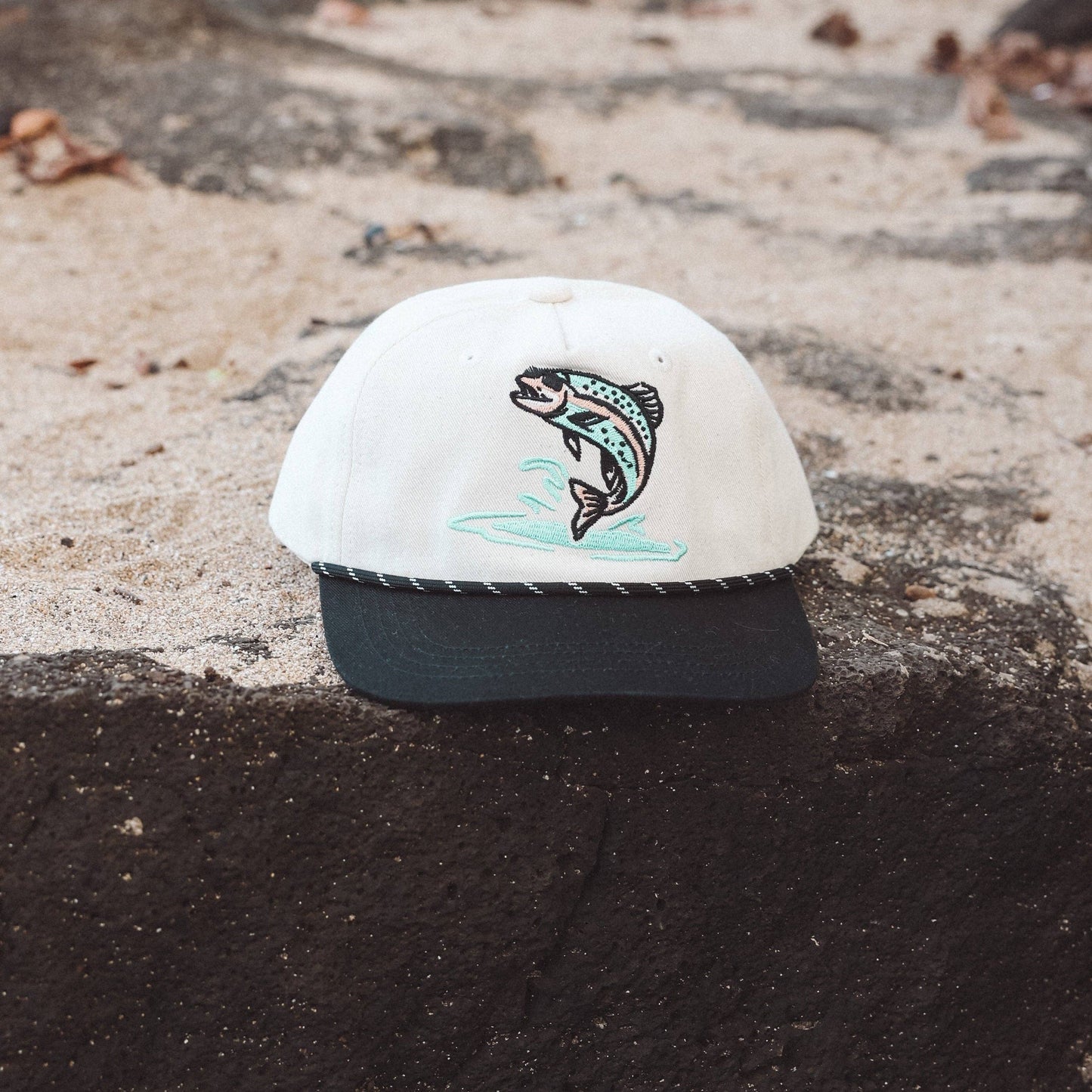 Tiny Whales CATCHING VIBES Hat: 2-5 Years