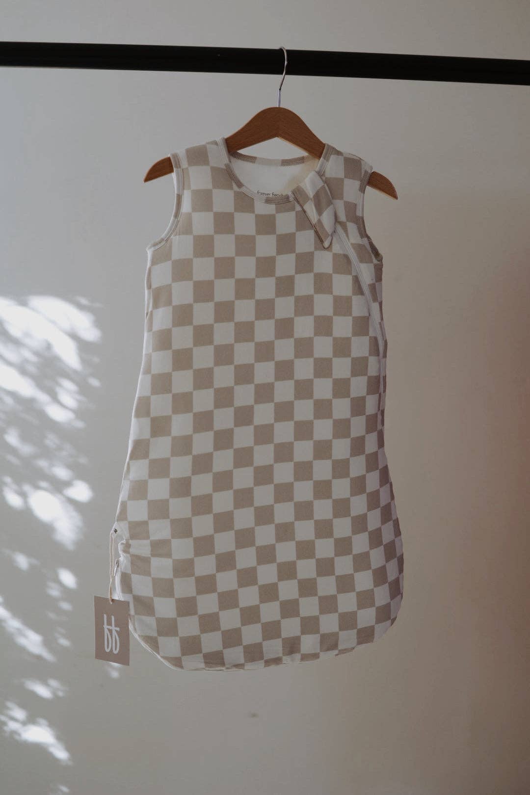 Forever French Baby Bamboo Sleep Sack | Checkerboard