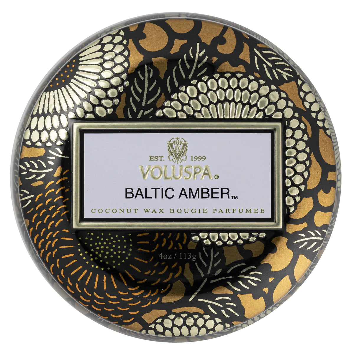 Voluspa Baltic Amber Mini Tin