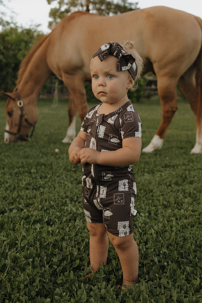 Forever French baby Shortie Bamboo Zip- With Love from AZ