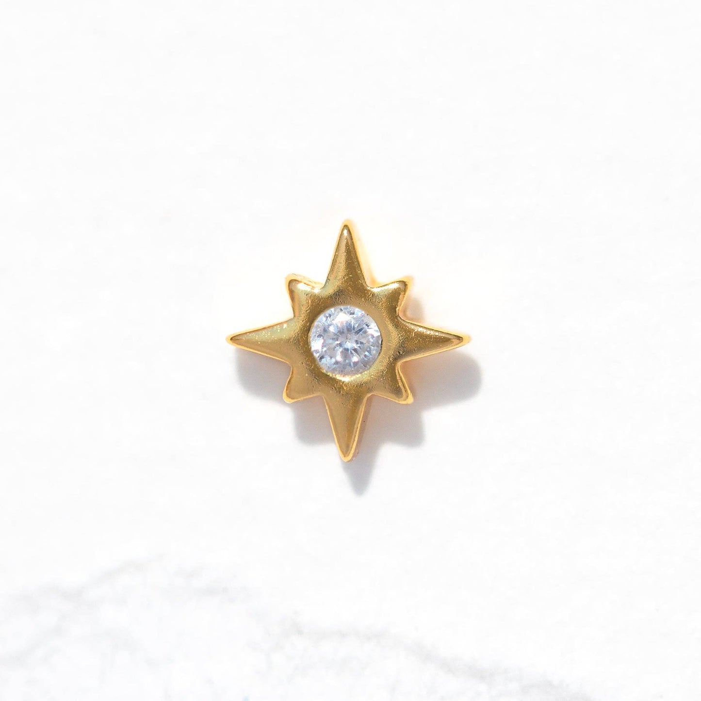 Girls Crew Star Bright Flat Back Earring