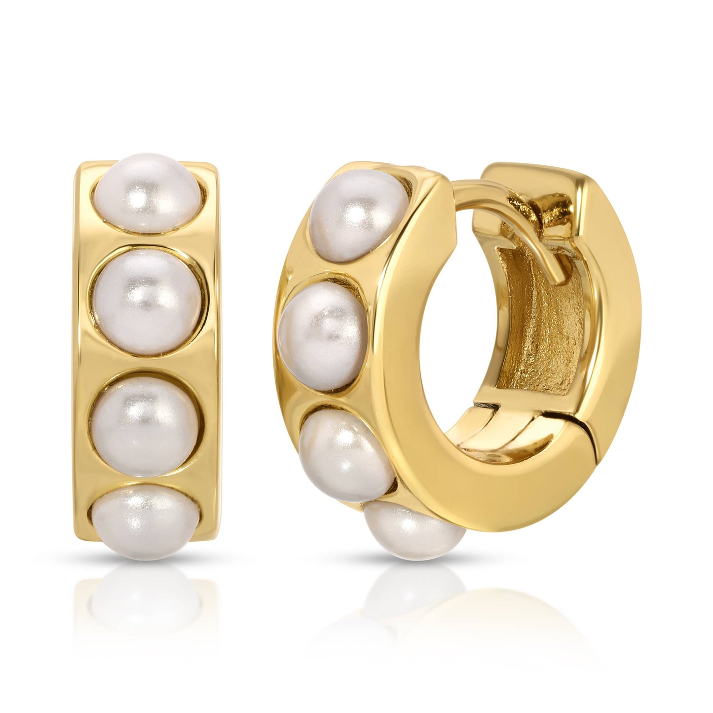 Jurate Vixen - Pearl Huggy Hoops