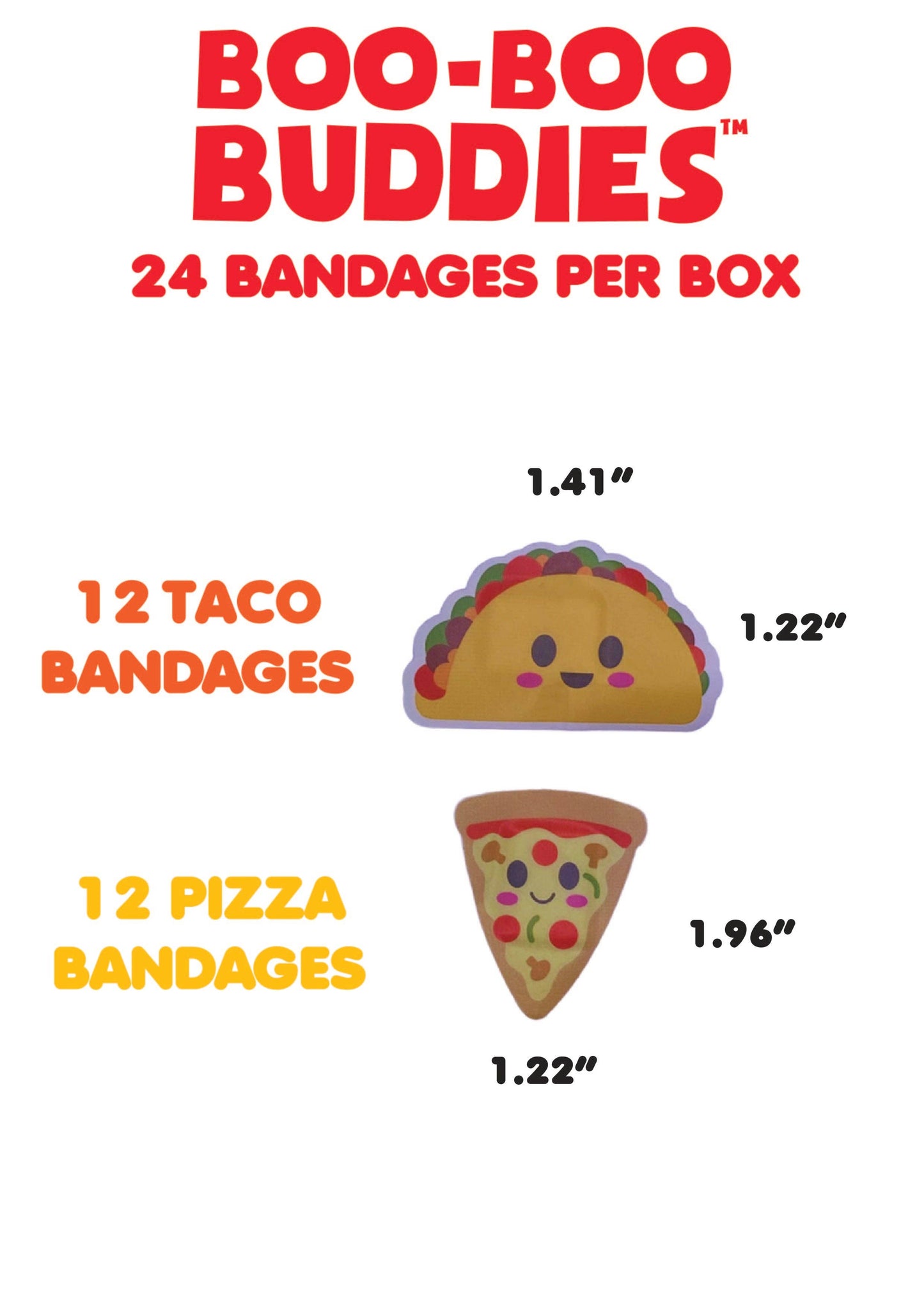 PIZZA & TACO Bandages