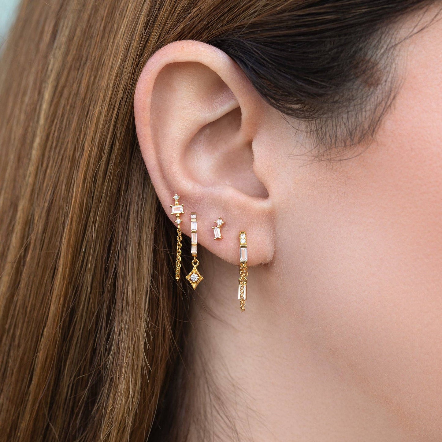 Girls Crew Golden Era Earring Set