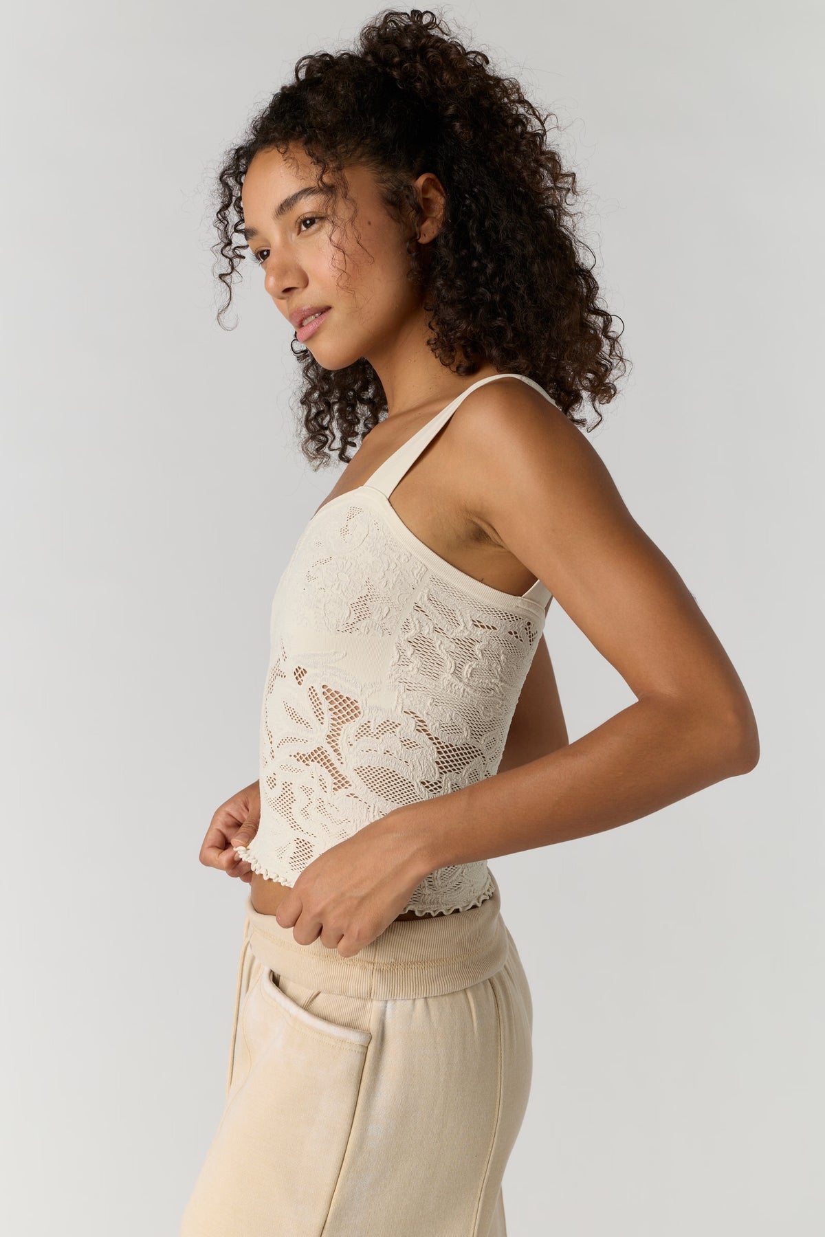 Free People Heirloom Cami- Tofu