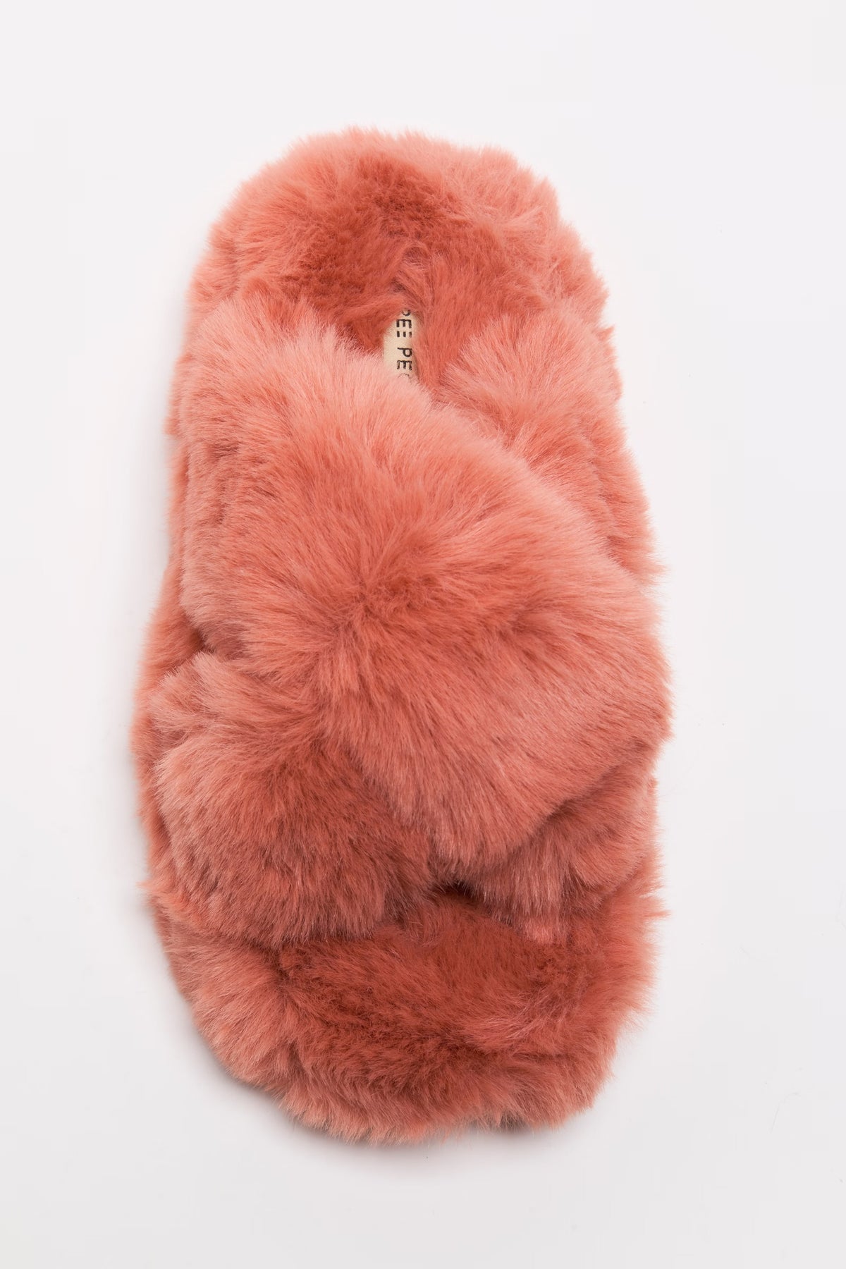 Free People Counting Sheep Slippers-Papaya