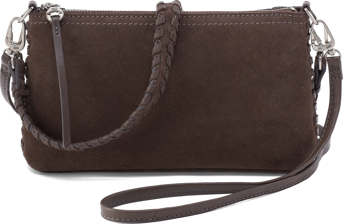HOBO Darcy Crossbody Suede Lather- Hearthstone