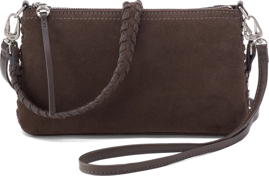 HOBO Darcy Crossbody Suede Lather- Hearthstone