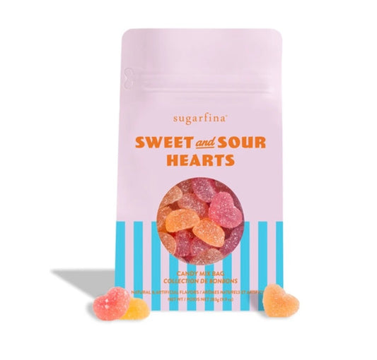 Sugarfina Sweet & Sour Hearts Candy Mix Bag
