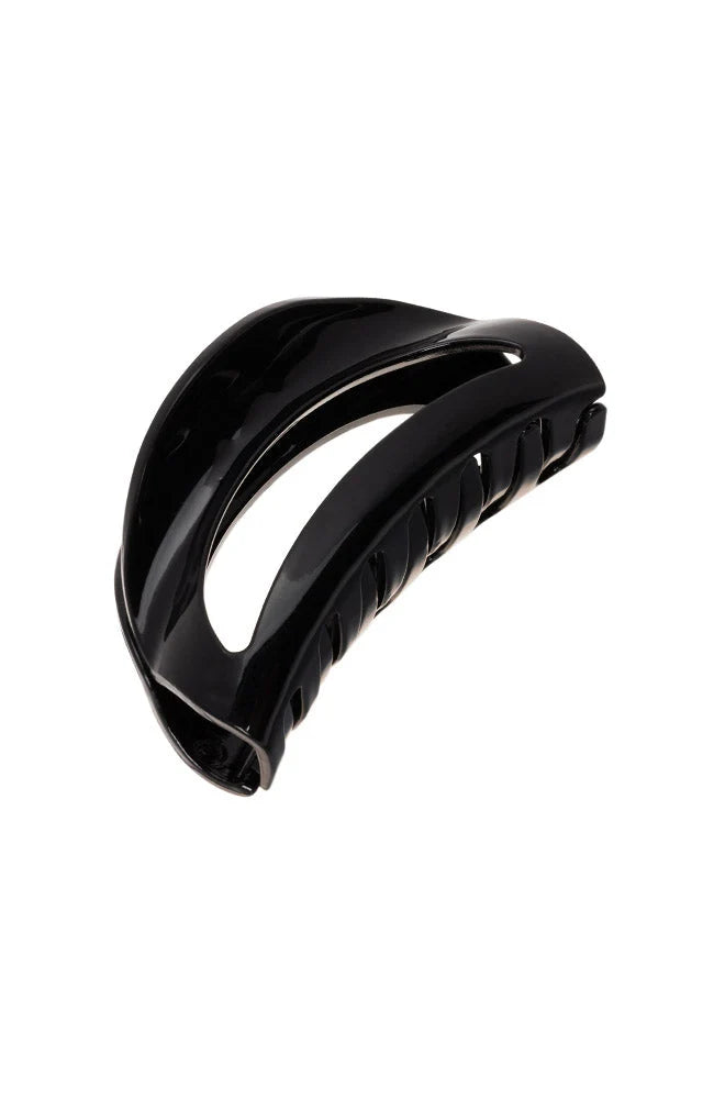 Cutout Curve Claw Clip- Black