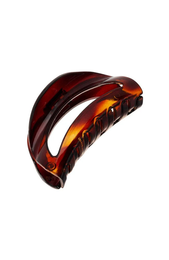 Cutout Curve Claw Clip- Tortise