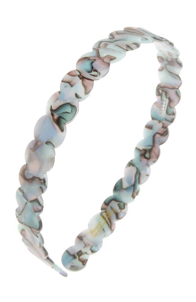 Scalloped Headband- South Sea