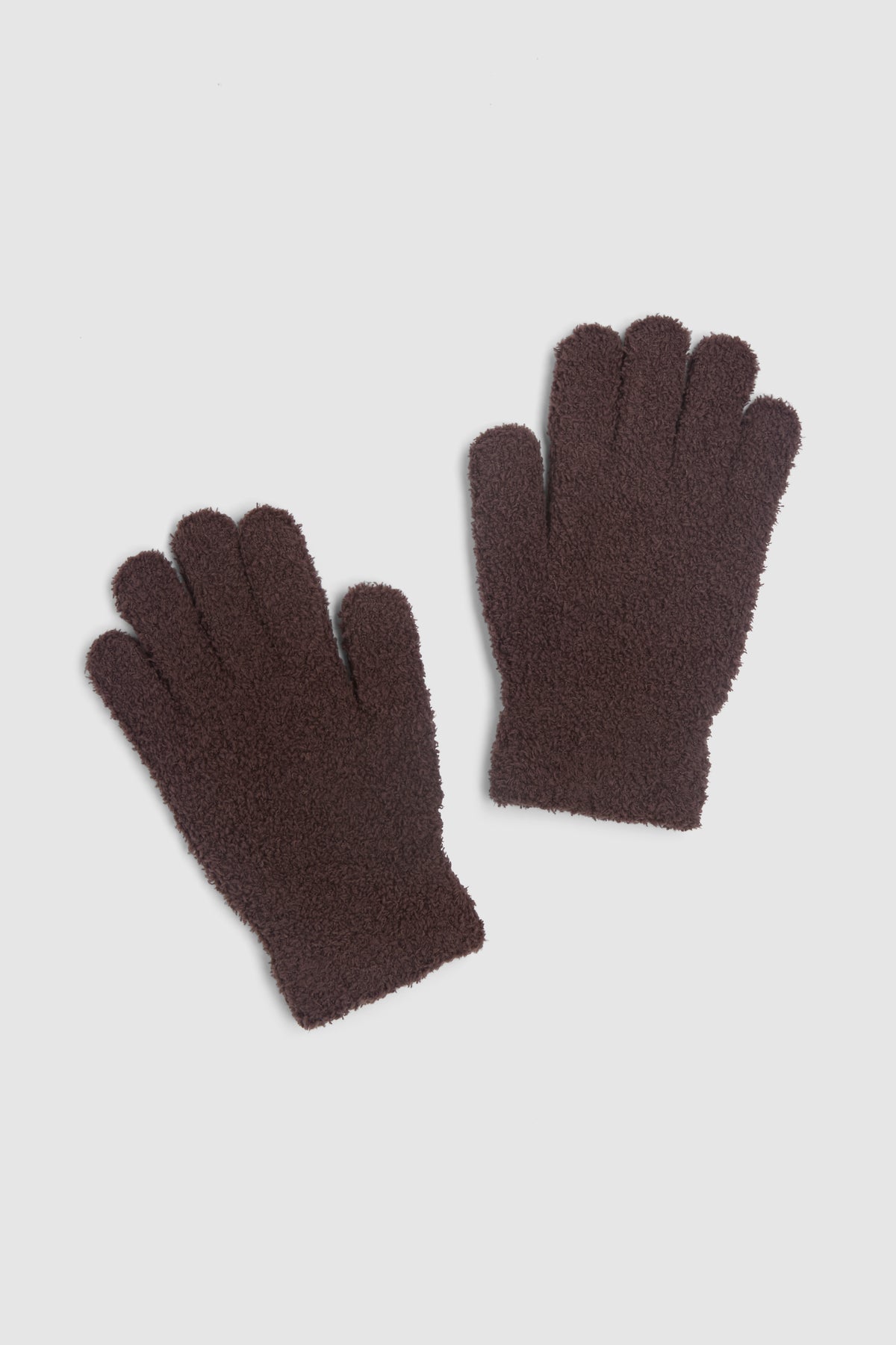 Barefoot Dreams CozyChic Gloves- Umber