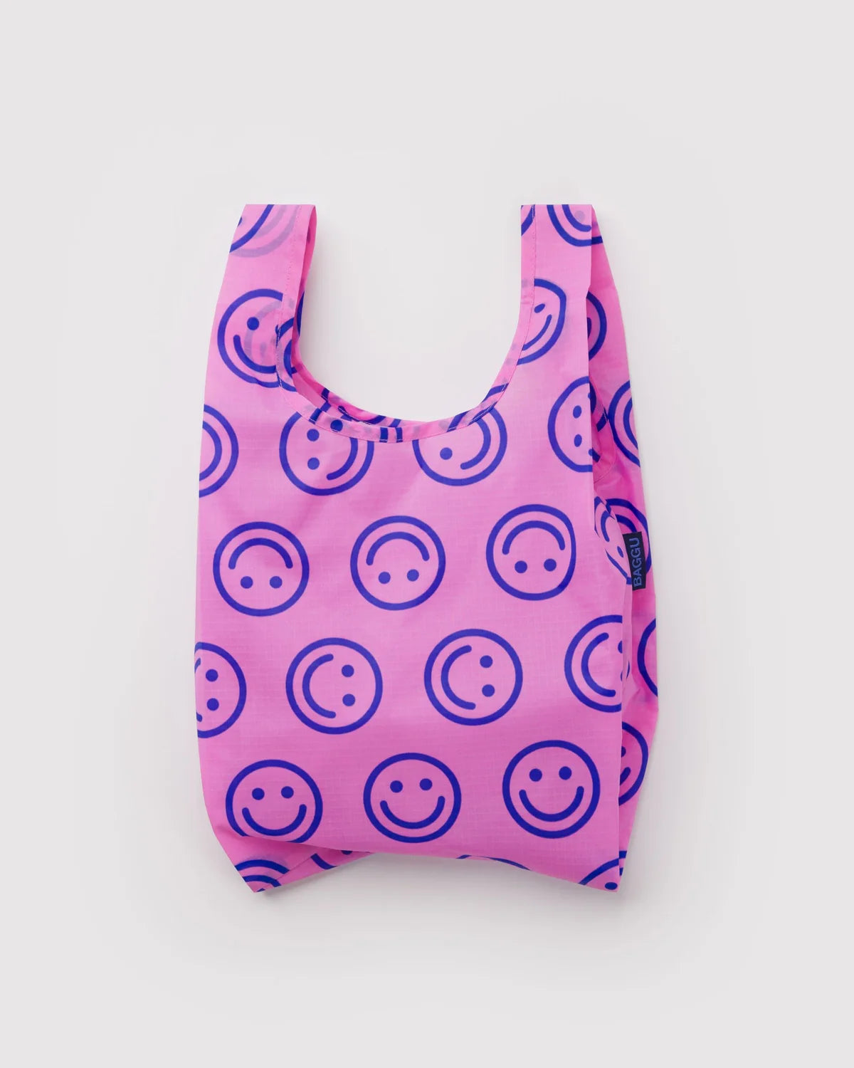 BAGGU Baby Baggu Bag- Pop Pink Happy