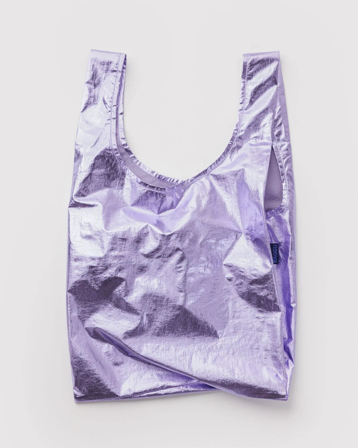 BAGGU Standard Baggu Bag- Lavender Metallic