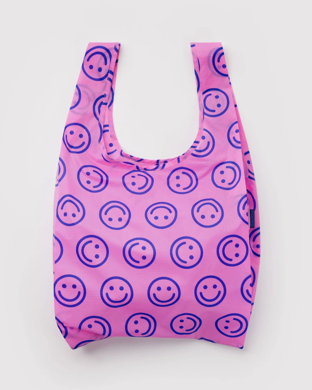 BAGGU Standard Baggu Bag- Pop Pink Happy