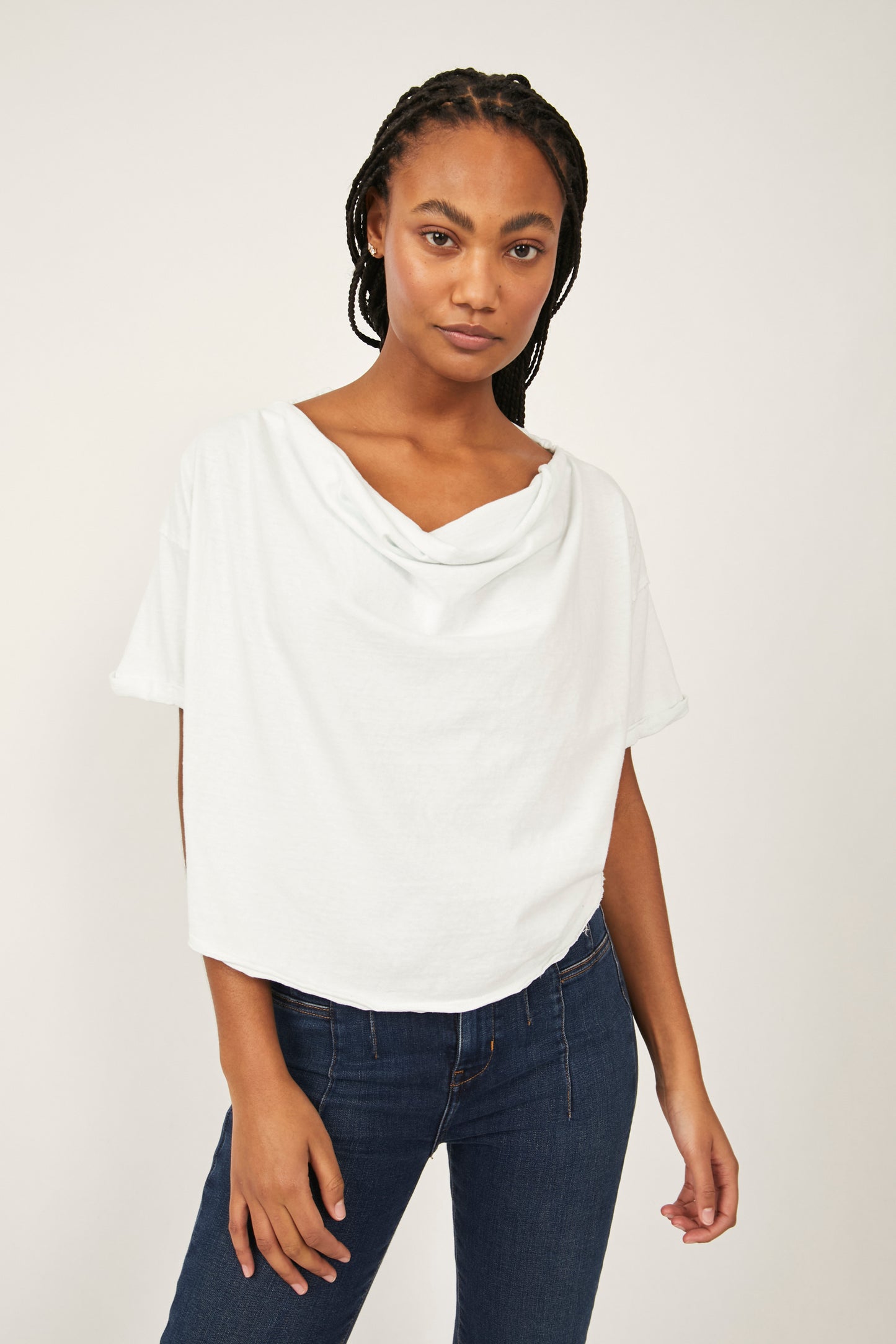 Free People Just Chill Tee- White