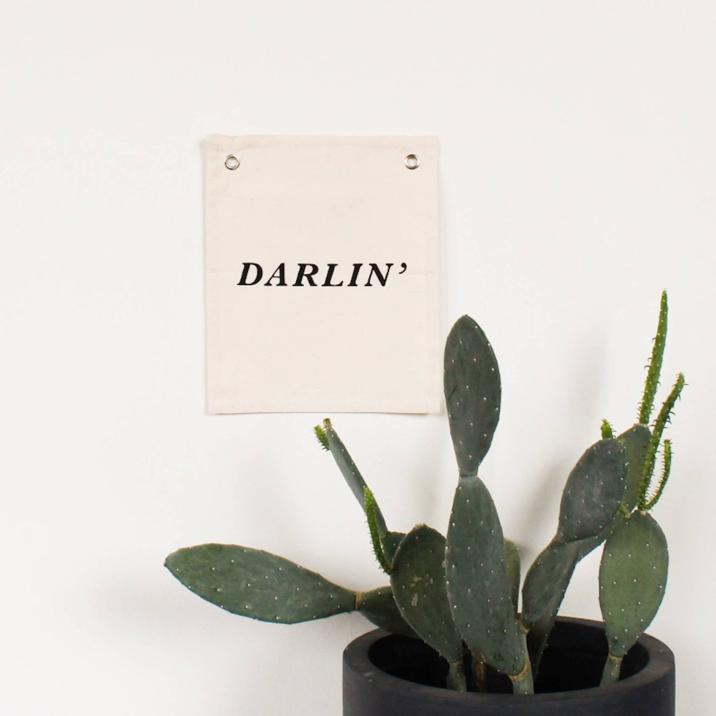 Darlin' Canvas Banner