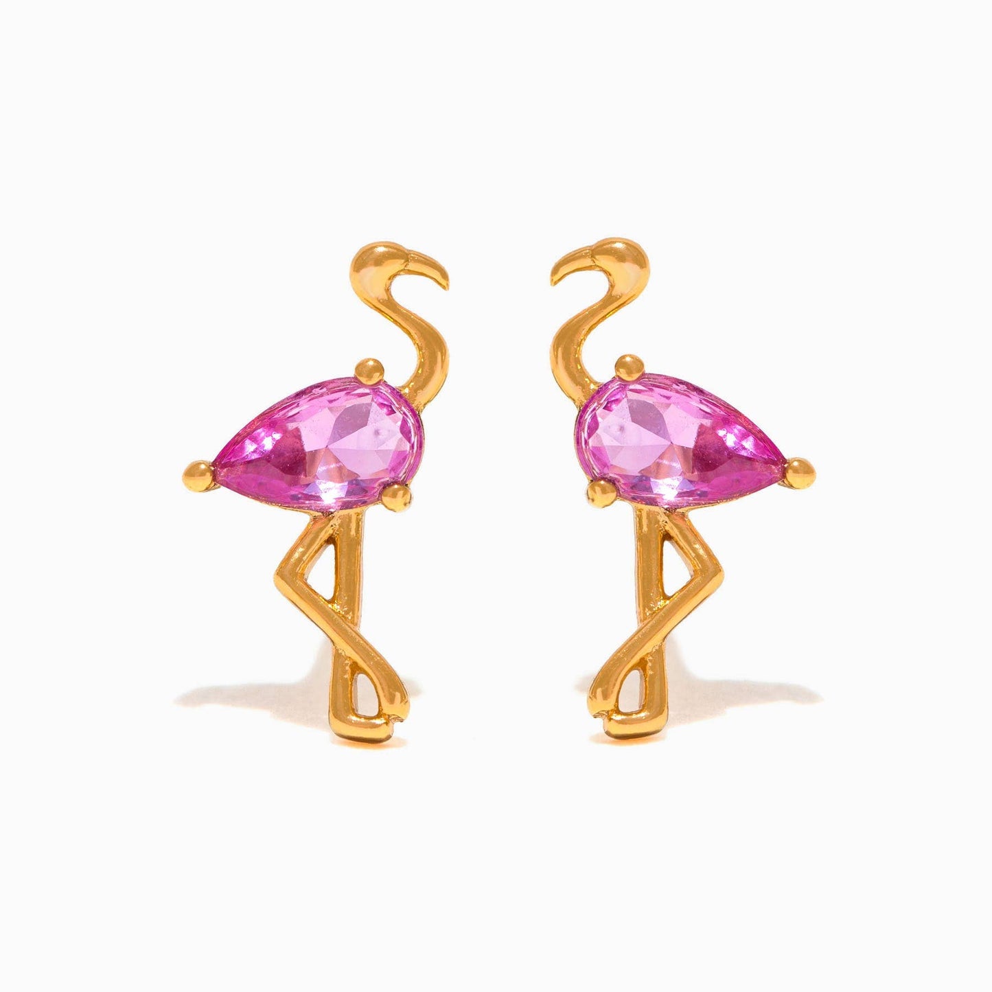 Girls Crew Flamingo Studs