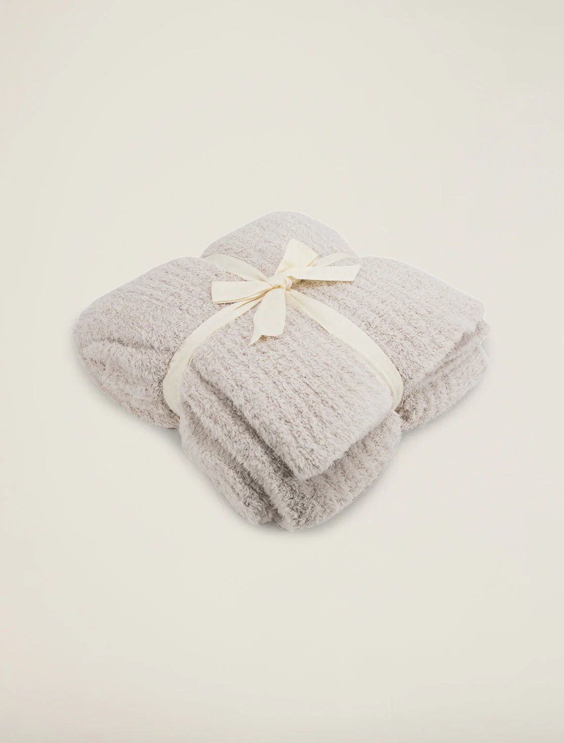 Barefoot Dreams CozyChic® Stroller Blanket- Almond/Sandstone