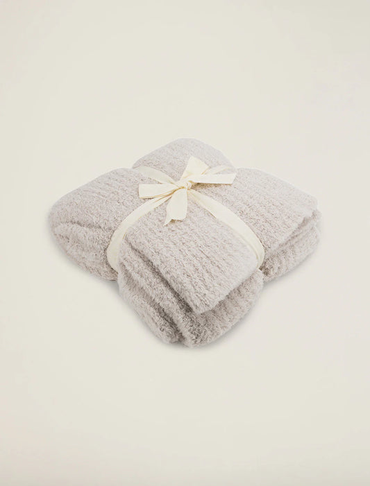 Barefoot Dreams CozyChic® Stroller Blanket- Almond/Sandstone