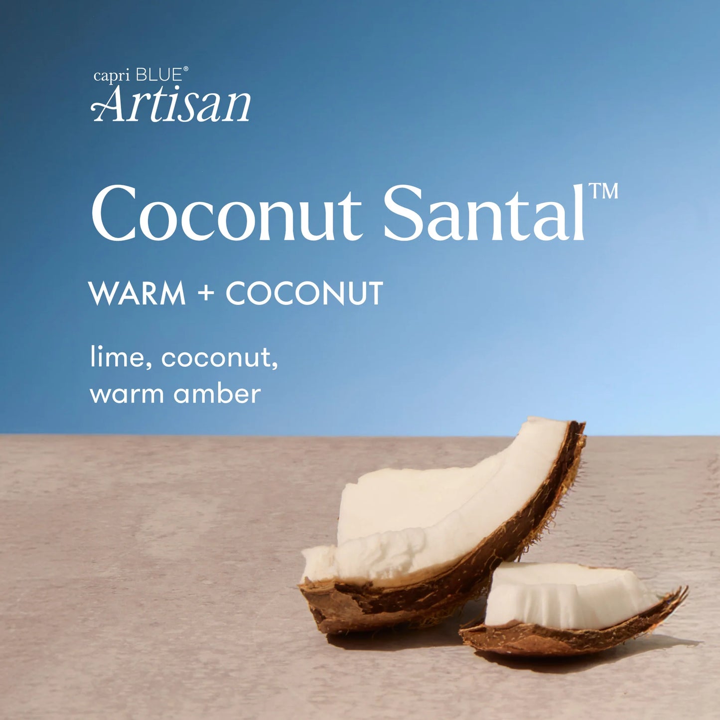Capri Blue LUCE D'AMALFI 19oz - Coconut Santal