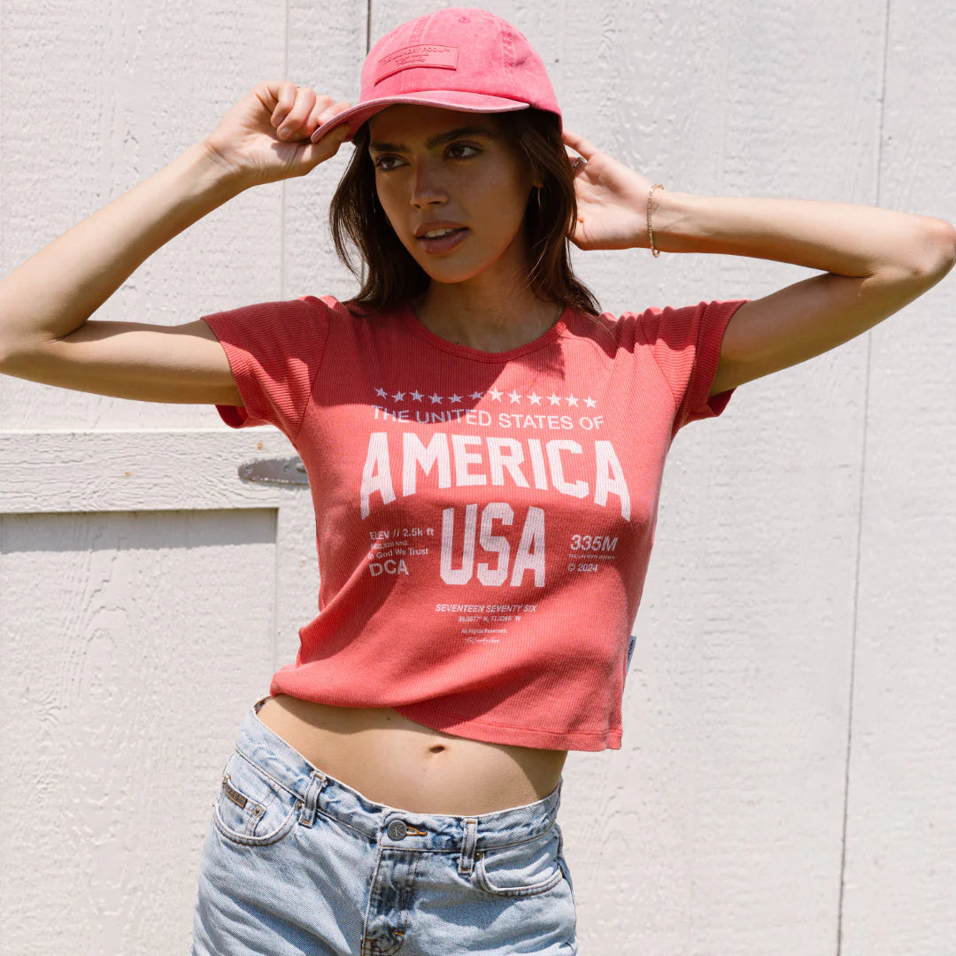 The Laundry Room Welcome To America Baby Tee