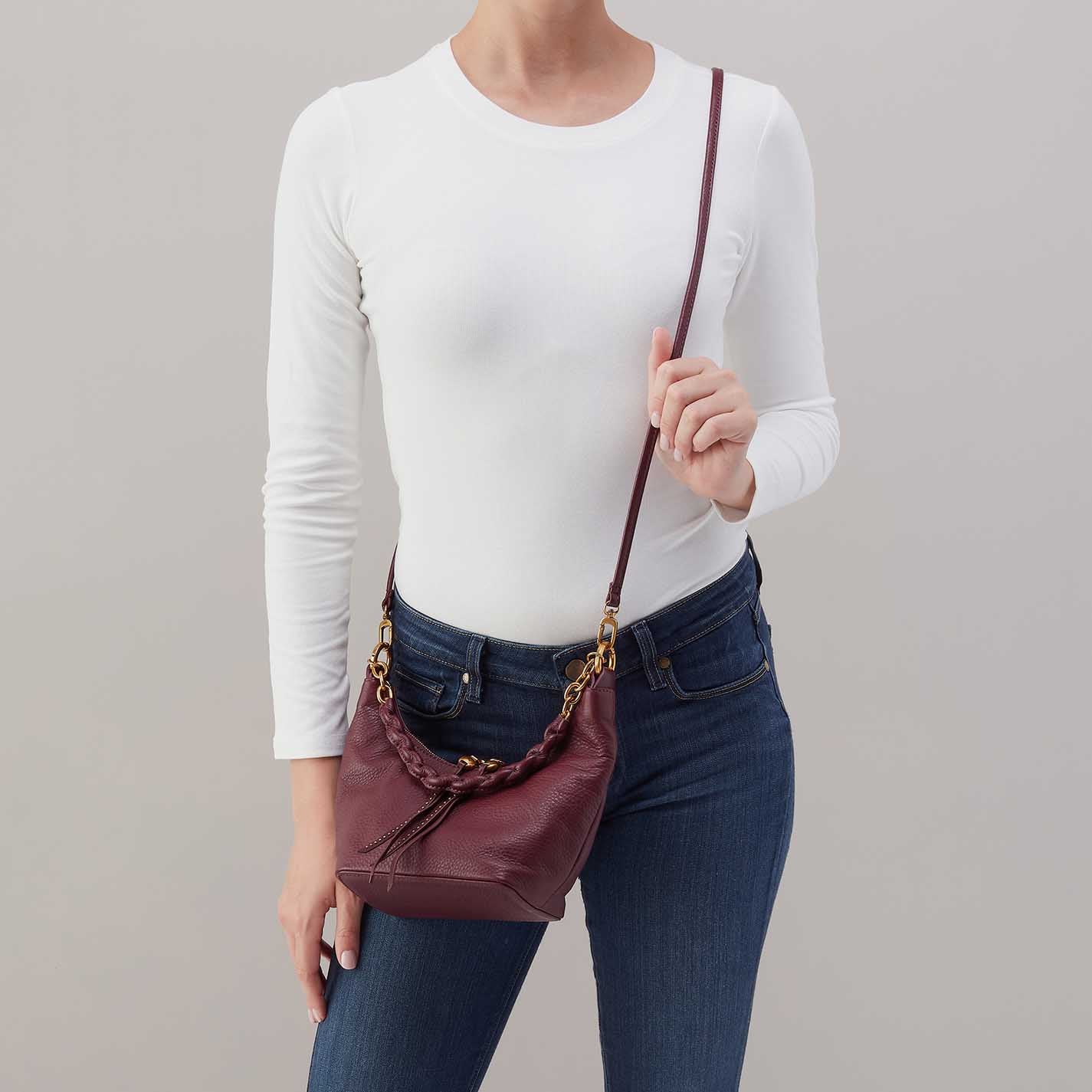 HOBO Astrid Small Crossbody- Mulberry