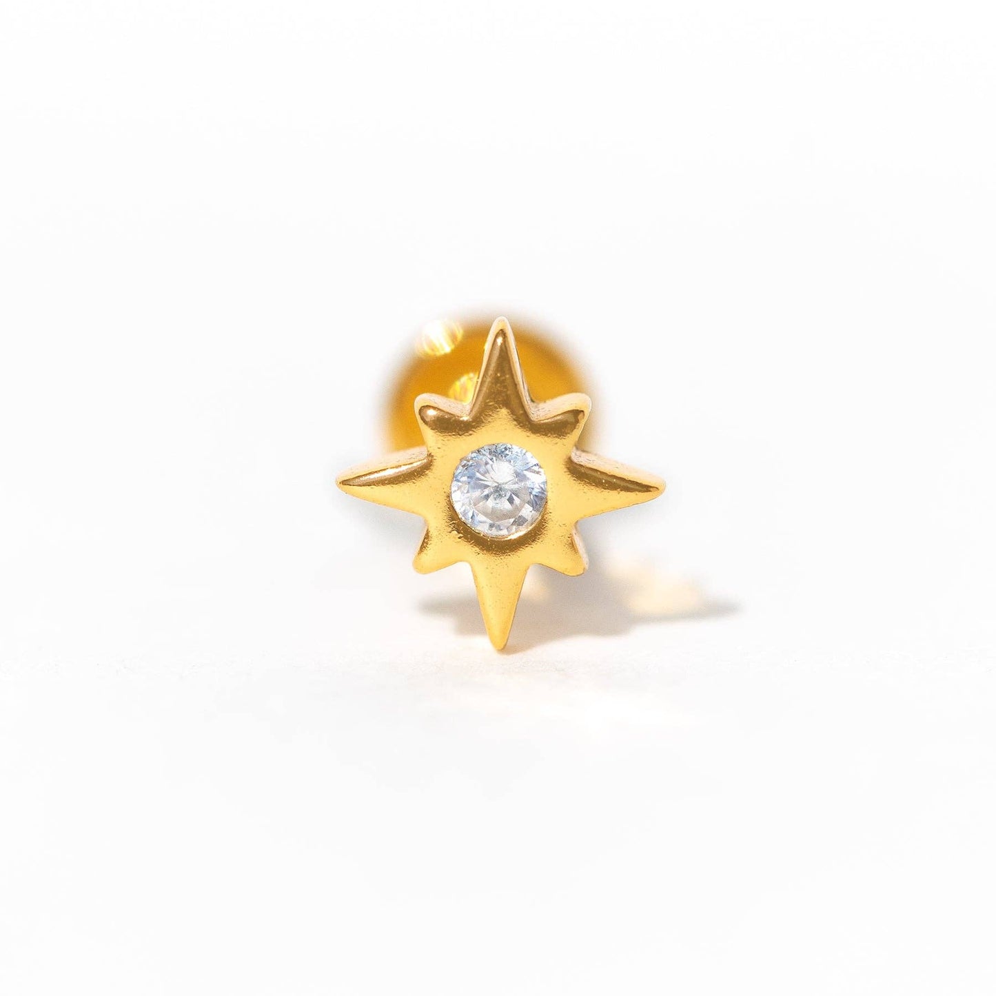 Girls Crew Star Bright Flat Back Earring
