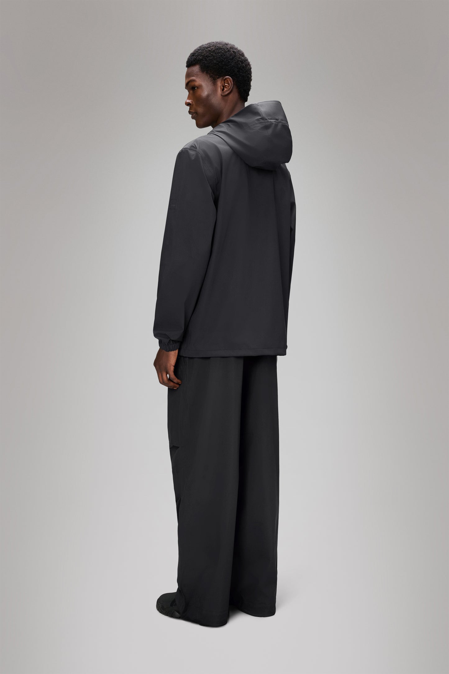 Rains Suva Hardshell Pocket Jacket- Black