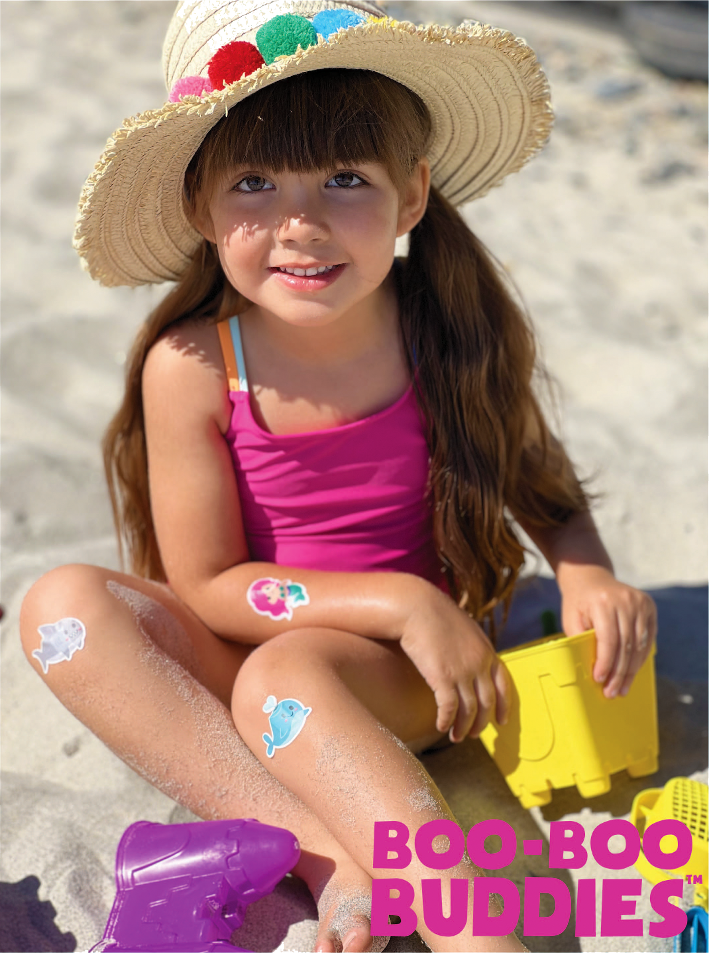 Kids Bandages – Shark + Whale (24 Count, Latex-Free)