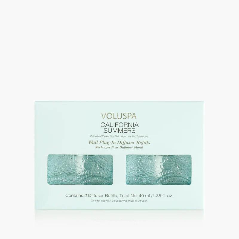 Voluspa California Summers - Wall Plug-In Twin Refill