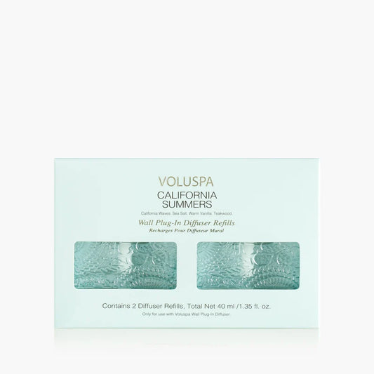 Voluspa California Summers - Wall Plug-In Twin Refill