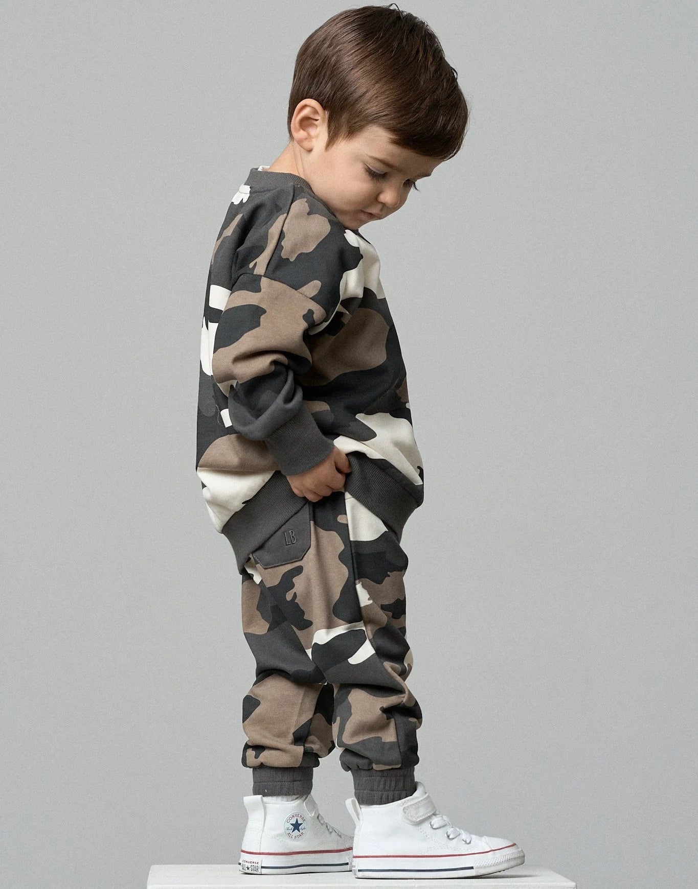 Little Bipsy Camo Sweatpant