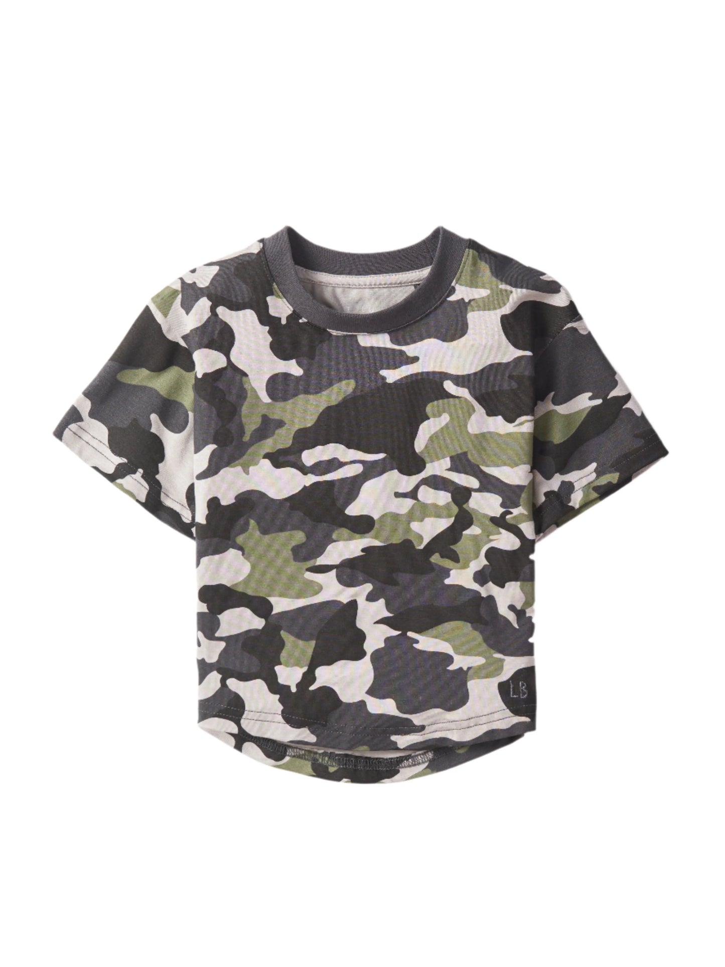 Little Bipsy Oversized Bamboo Camp Tee